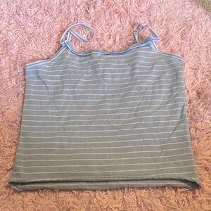 Joe Boxer Light Blue Striped Camisole